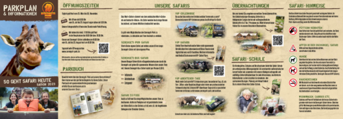 Serengeti-Park Parkplan