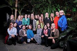Gruppenbild im Aquarium des Kölner Zoo